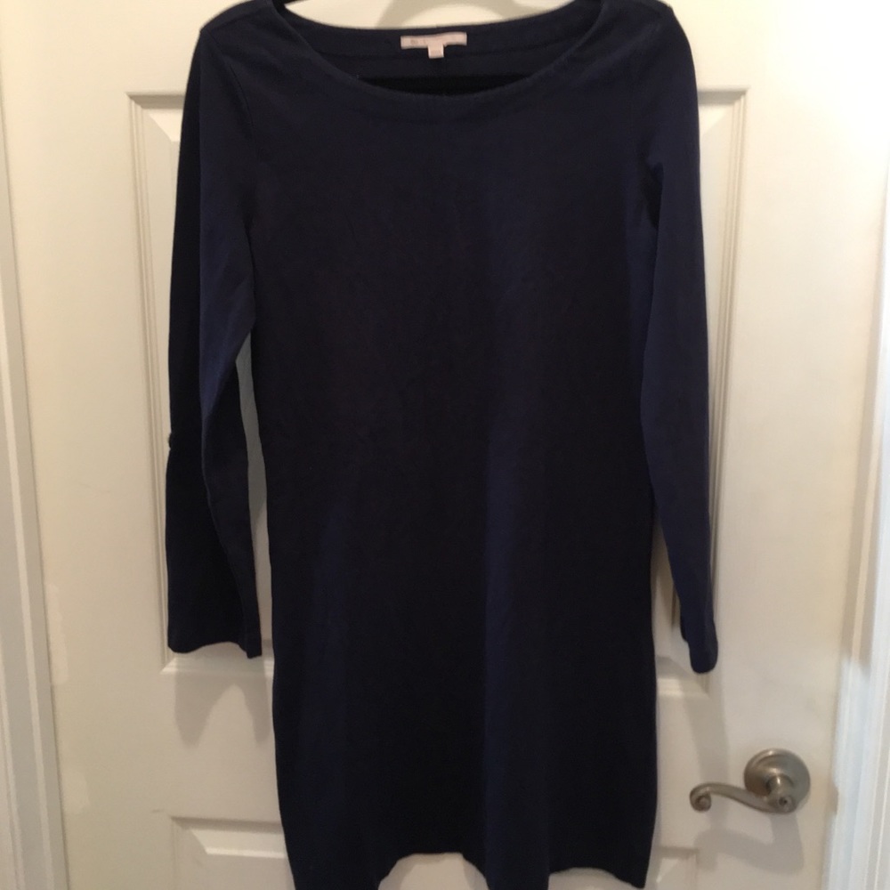 Navy blue Gap sweatshirt dress