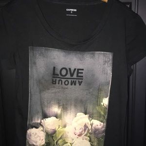 Graphic express tee