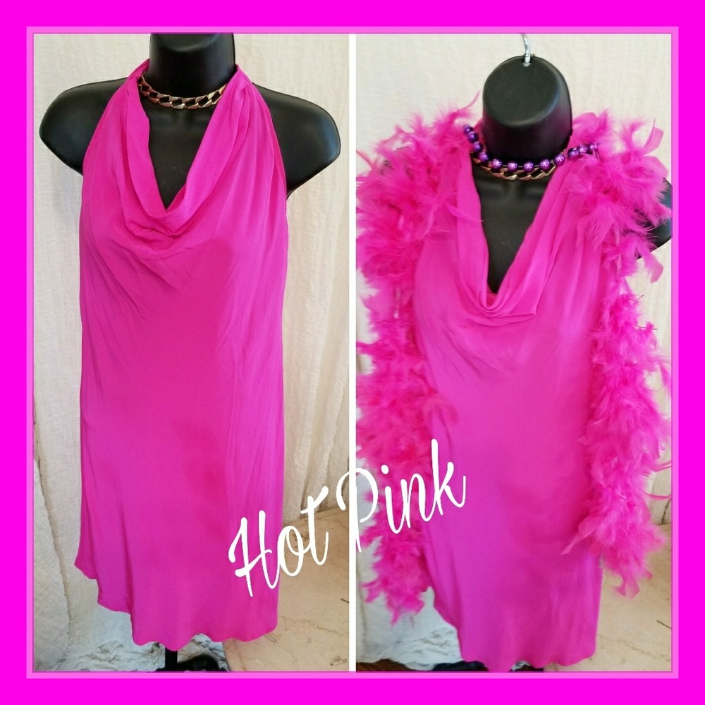 Sexy 💕😎 pink halter dress