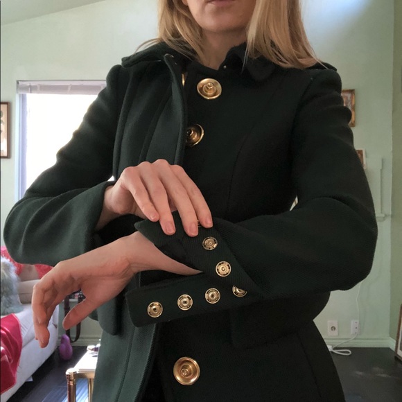 BURBERRY PRORSUM size 36 wool twill coat - Picture 4 of 8