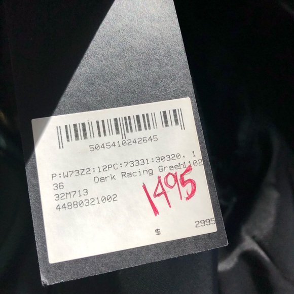 BURBERRY PRORSUM size 36 wool twill coat - Picture 8 of 8