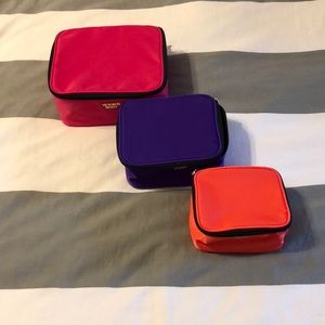 Victoria’s Secret cosmetic case set (3). BNWT