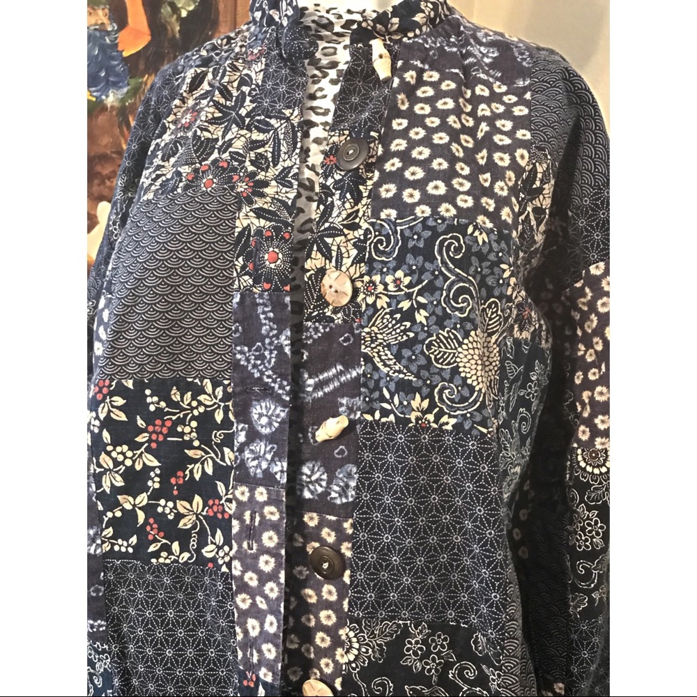 Mandarin Style Jacket Size 16