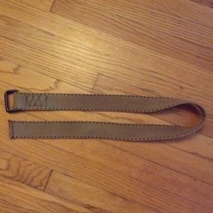 American Eagle Men's Tan Canvas Belt Sz Small