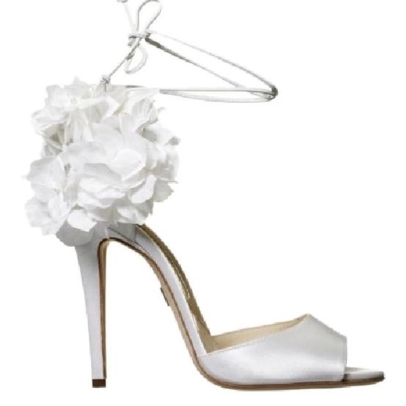 Brian Atwood Aurora Sandal Bridal Sz 36 - Picture 3 of 3
