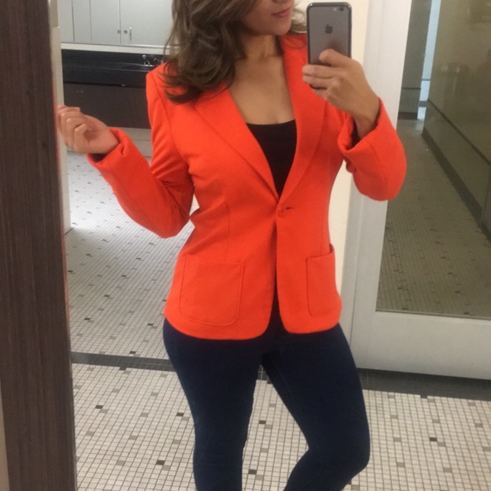 Used Orange blazer !!
