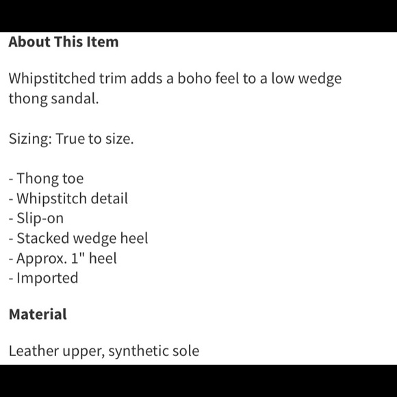 Jack Rogers Leather Sandals. Brand New. - Picture 3 of 5