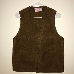 Filson Tin Cloth Cruiser Vest
