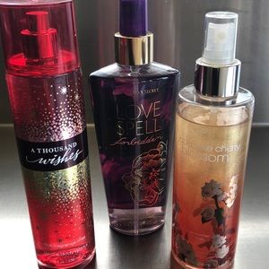 VS and Bath & Body Works Body spray (lot)
