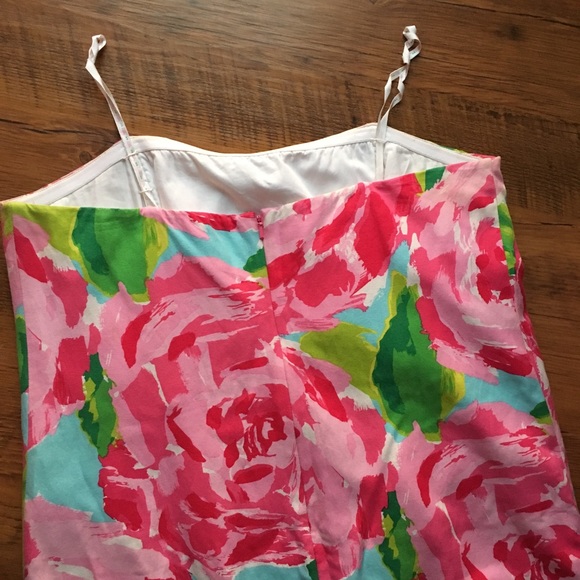 VGUC Lilly Pulitzer HPFI strapless dress Sz 12 - Picture 2 of 8