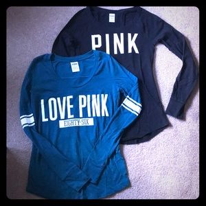 PINK Victoria’s Secret shirts