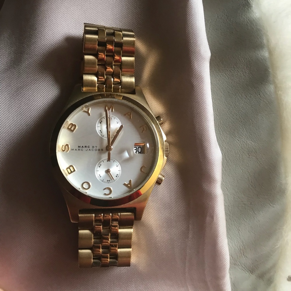 Marc Jacobs Gold Watch