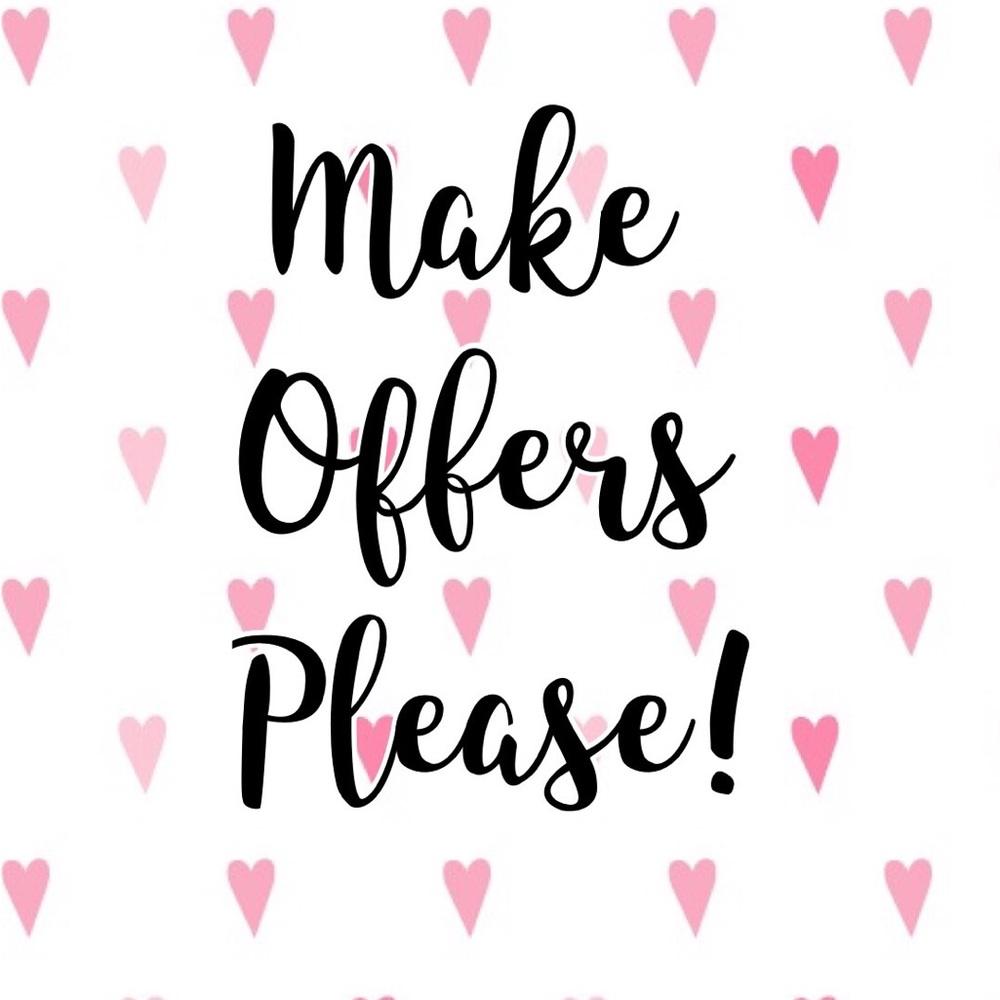 OFFERS ARE WELCOMED