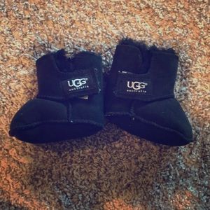 Authentic Black UGG infant boots