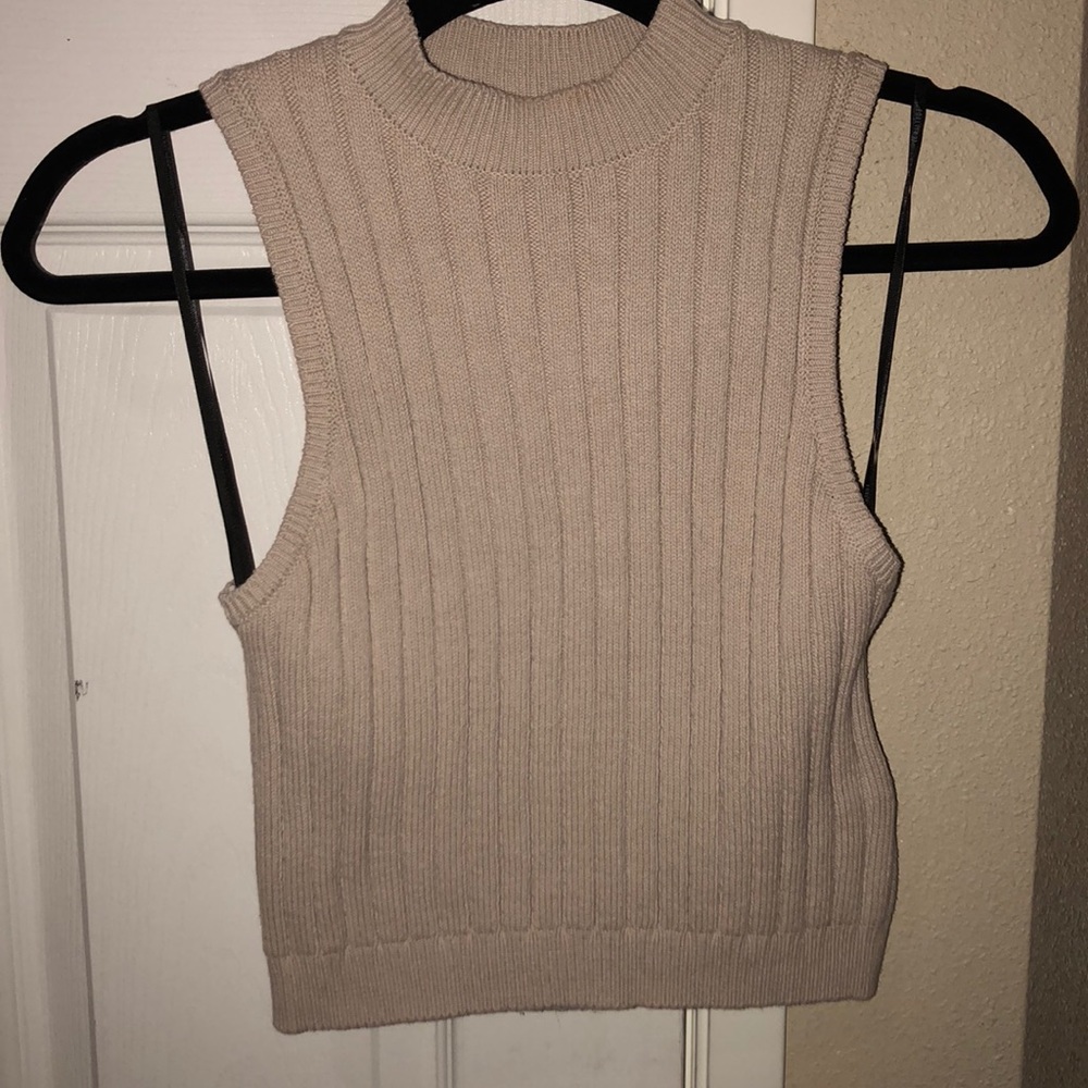 Tan Sweater Tank Forever 21