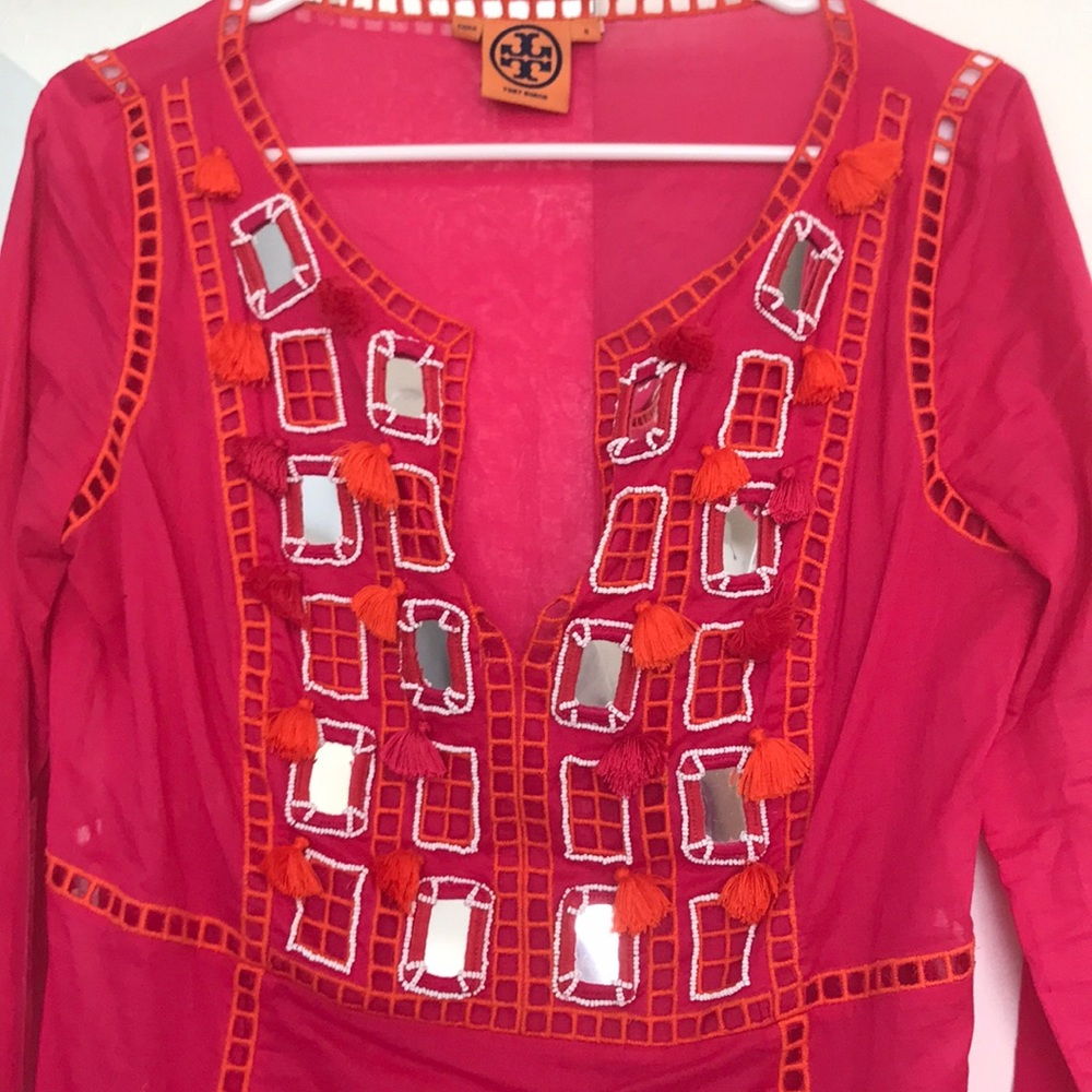 Tory Burch beach cover