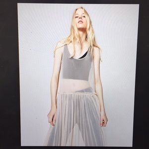 💫Zara Tulle strappy Dress