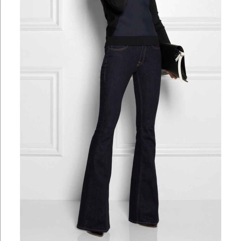 ASOS HIGH RISE Flare Leg Jeans Size 26