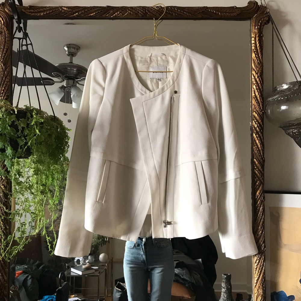 Babaton White Garrick Jacket from Aritzia