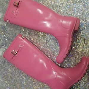 Bubblegum Hunter Boots