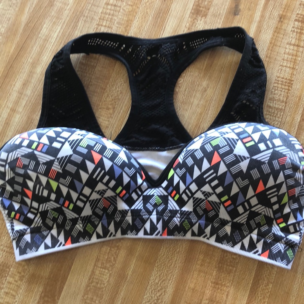 Pink Sports Bra