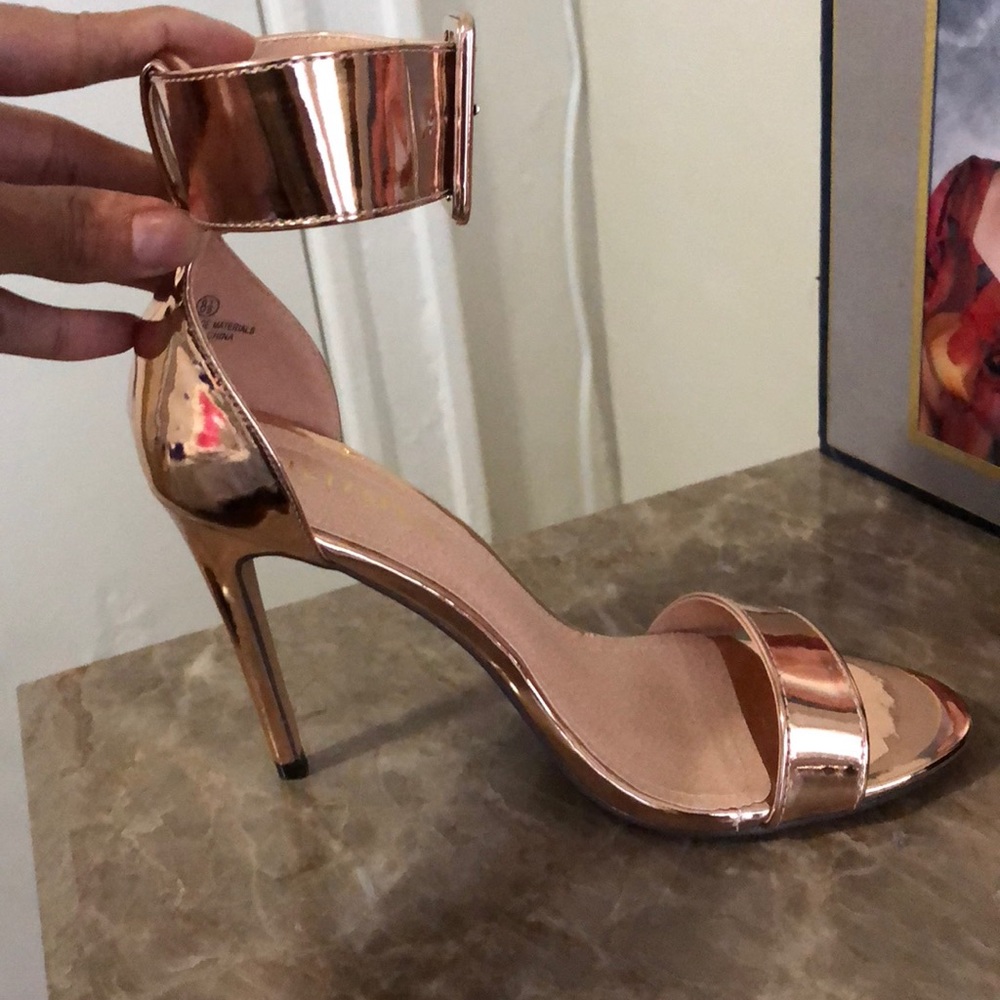 Rose Gold Sandals