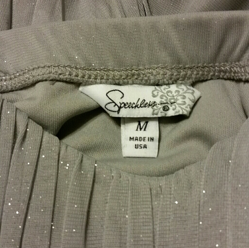 Beautiful cocktail dress silver sparkle dress - Picture 3 of 3