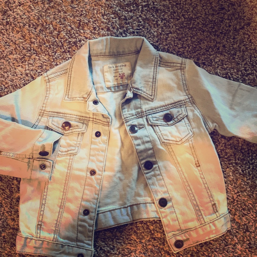 Zara Denim jacket 9-12 Months