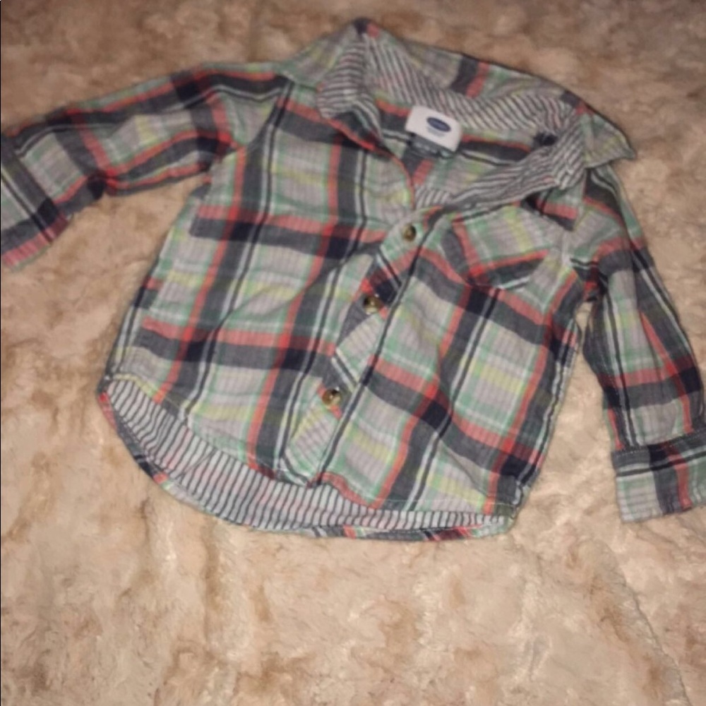 old navy button down shirt