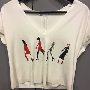 Cute short sleeve sweater