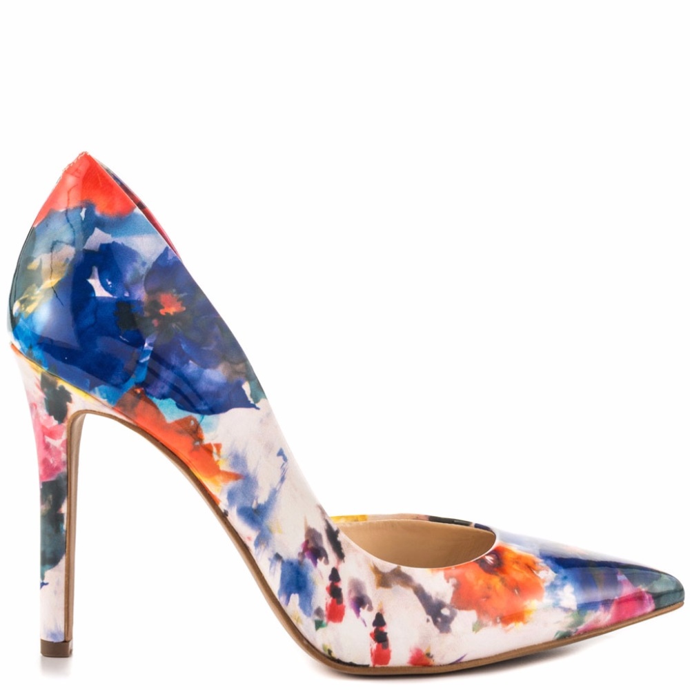 Jessica Simpson Floral Claudette Pump