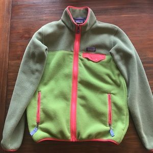 Patagonia full zip fleece women’s small