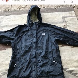 North Face rain jacket