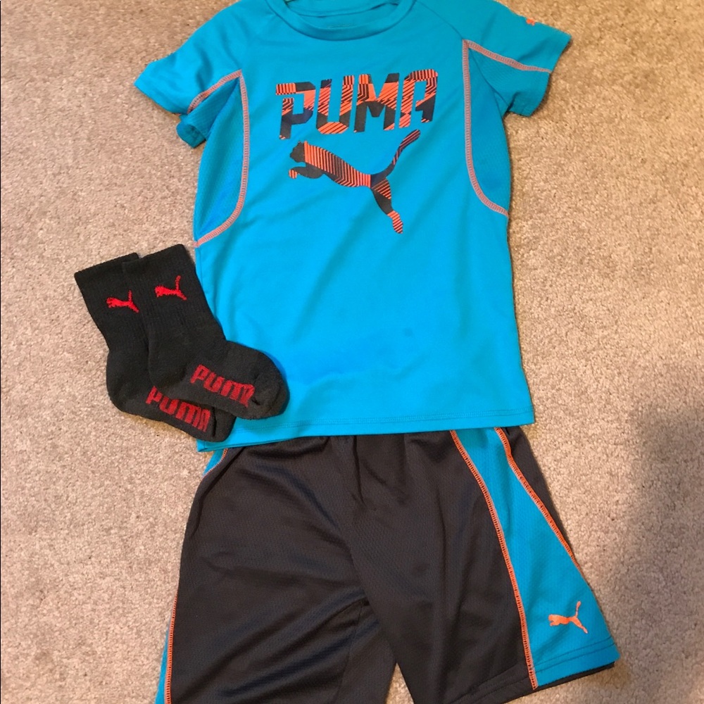 ♦️ 10%+ ⬇️ Puma Mesh Outfit w/ Socks
