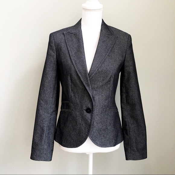 Zara Jackets & Blazers - Zara Basic Jean Lined Blazer