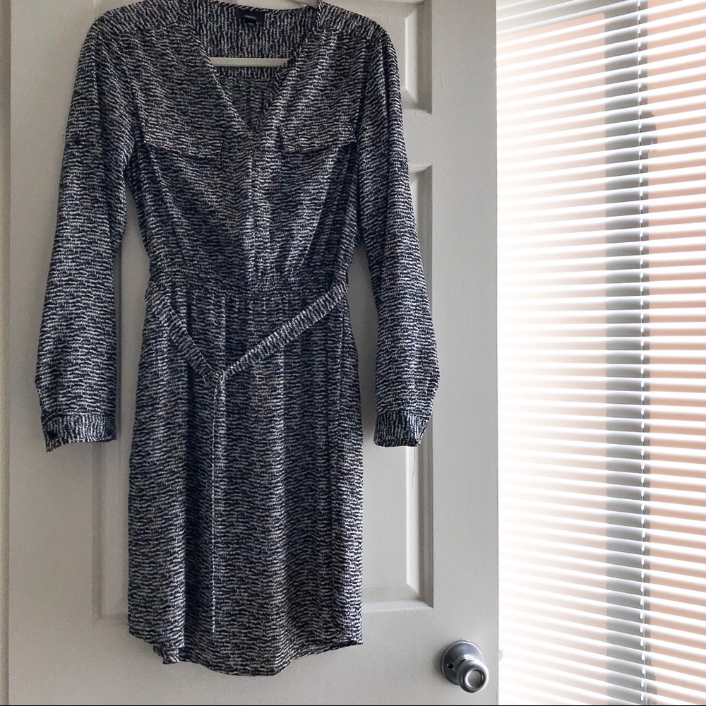 Mossimo Black and White printed dress