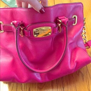 Pink MK handbag