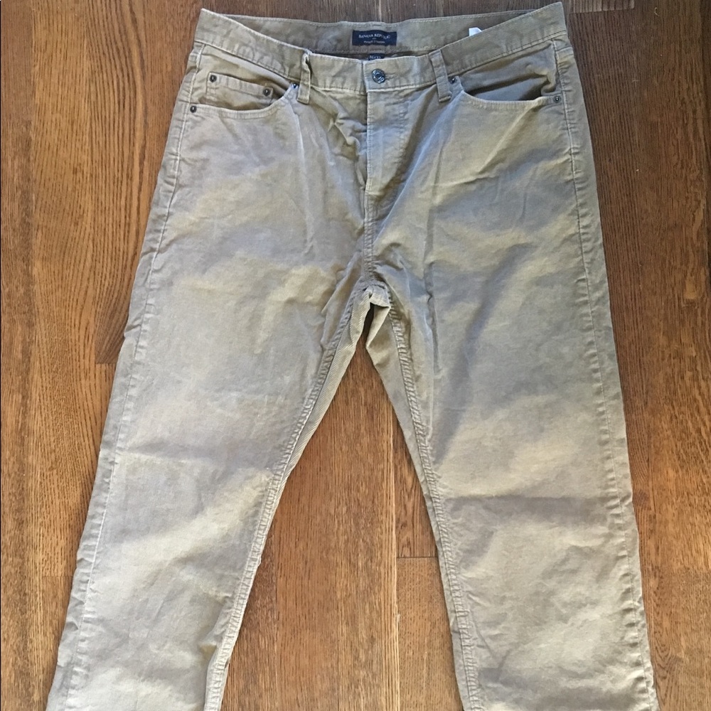 Banana Republic Slim 5-Pocket Corduroy Pant 36x32