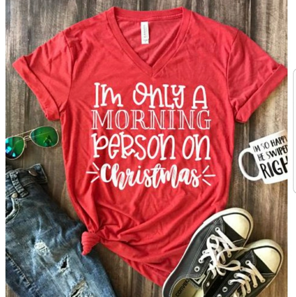 Christmas V-Neck Shirt