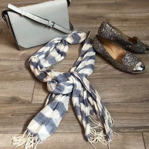 Payless sheer tassle scarf