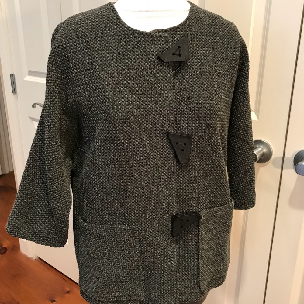 Unique Vintage Jacket W/Custom Buttons. - image 1