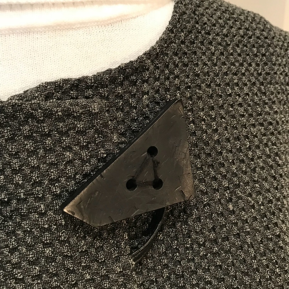 Unique Vintage Jacket W/Custom Buttons. - image 2