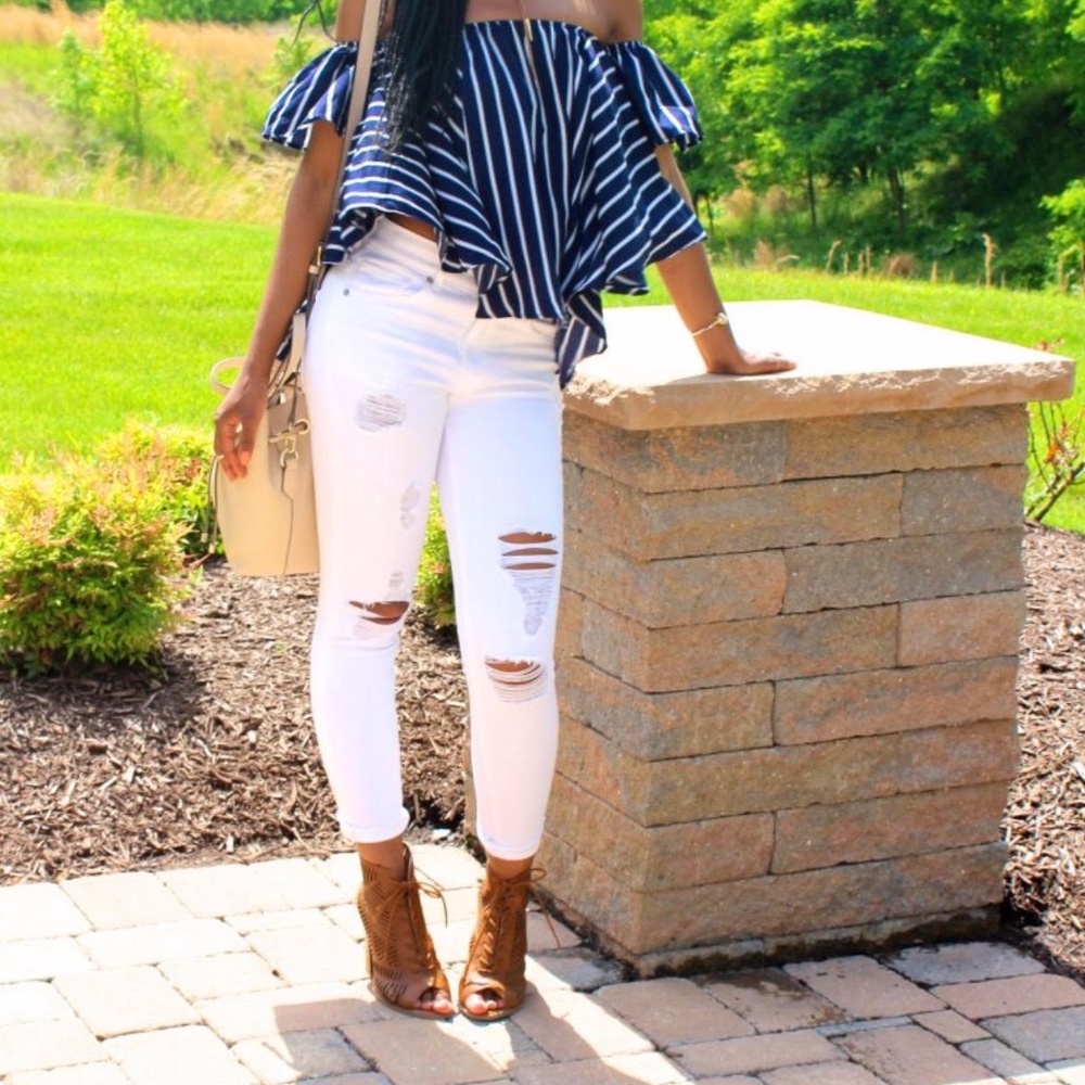 NEW Express Ripped Jeans