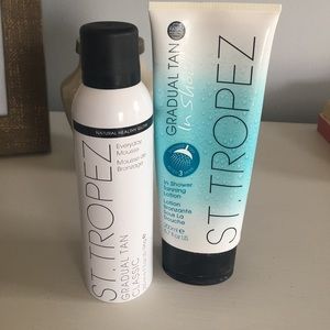 St. Tropes Mousse and In Shower Lotion