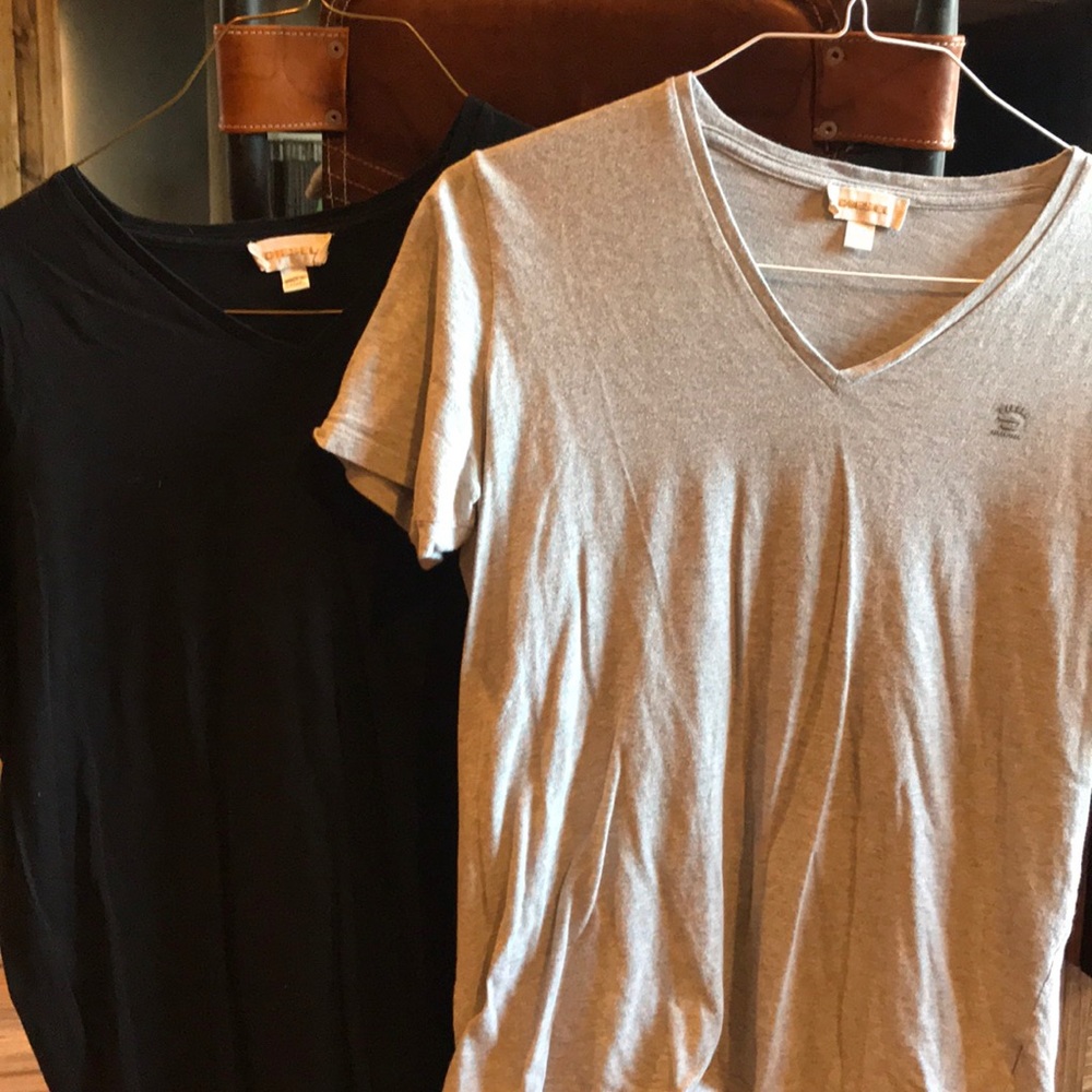 Black and Grey Diesel V-Necks