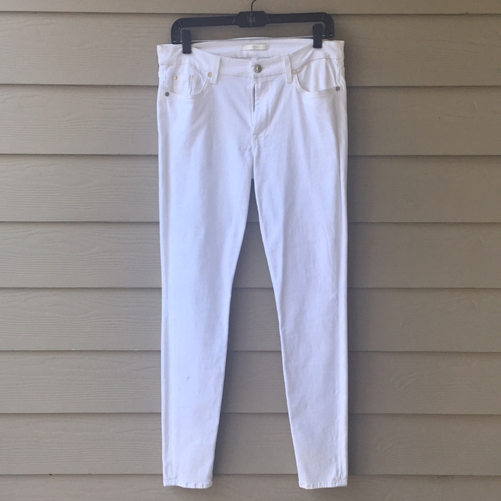 Neiman Marcus - White 7 For All Mankind Jeans