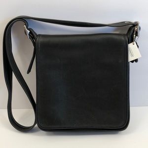Vintage Coach studio flap cross body purse