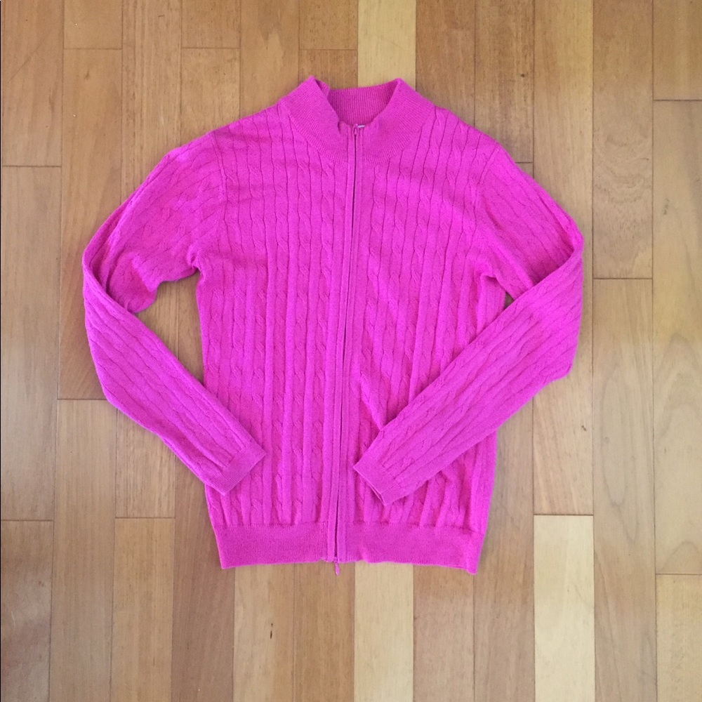 Peter Millar Cashmere Blend Zip Sweater