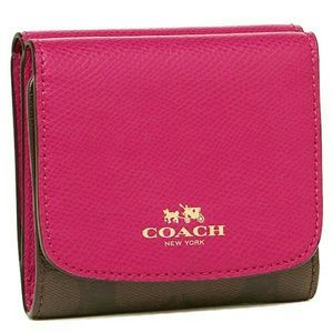 Coach Women wallet- Hot pink