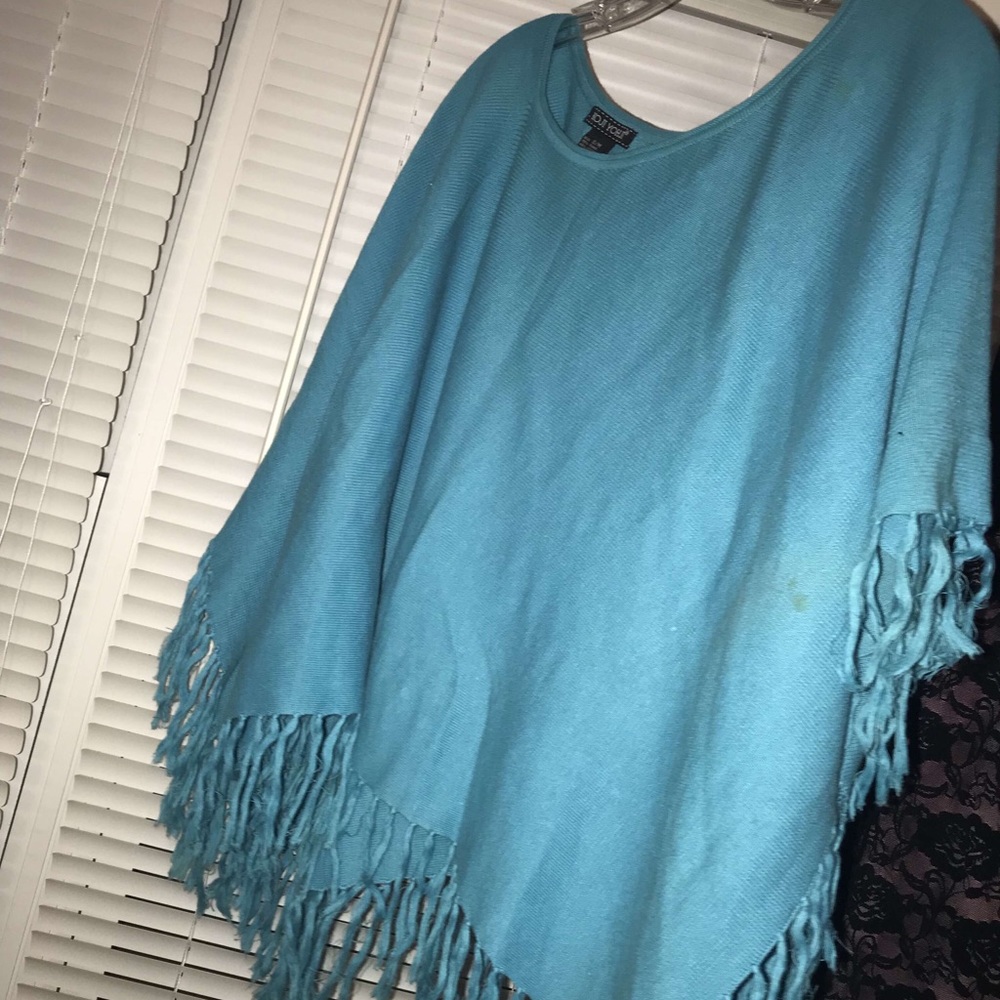 Beautiful turquoise shawl